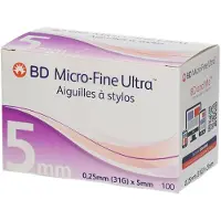 Axicorp Pharma GmbH BD Micro-fine Ultra Pen-Nadeln 0,25x5 mm 100 St