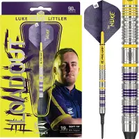 Target Target-Darts Dartpfeile Luke Littler Loadout, mit Kunststoffspitze, 19g, 3 Stück