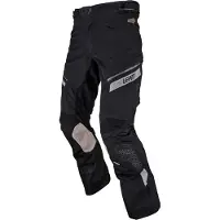 Leatt ADV DriTour 7.5 Stealth Dunkelgrau Wasserdichte Textilhose Größe Short 4XL