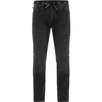 Riding Culture Tapered Slim Motorradjeans Herren schwarz, W33/L32