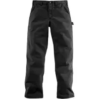 Carhartt Arbeitshose Washed Twill Dungaree Herren Black-W36/L32