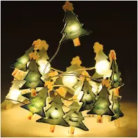 EDM Batteriebetriebene Girlande mit 20 LEDs für Weihnachtsdekoration 1,3m