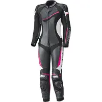 Held Ayana II Schwarz Weiß Rosa Damen 1-Teiler Motorrad Lederkombi Größe 38