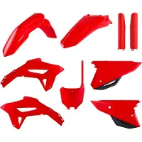 Polisport Komplett Plastik Kit ROT 91054