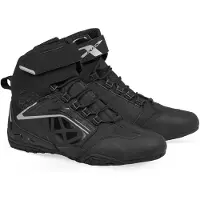 Ixon Killer WP Lady Schwarz Silber Motorrad Schuhe Größe 37