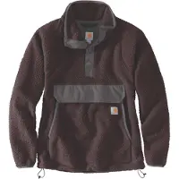 Carhartt Pullover Carhartt Relaxed Fit Fleece Pullover Damen Blackberry Heather-XS