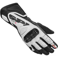 Spidi Str-6 Lady Schwarz Weiß Handschuhe Größe L