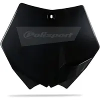 Polisport Off Road Off Road Ktm Sx/sx-f 07-12 Xc/xc-f 08-12 Frontplatte Schwarz Schwarz One Size
