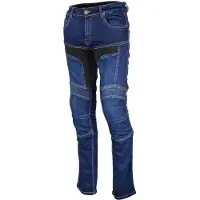 GMS Viper Dunkelblau Motorrad Jeans Größe W32/L34