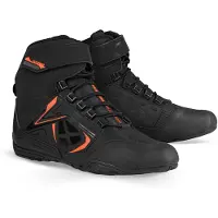 Ixon Killer WP Schwarz Orange Motorrad Schuhe Größe 45