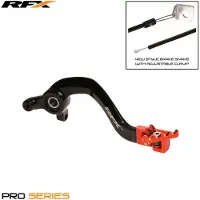 RFX Pro Ft Fussbremspedal SCHWARZ ORANGE
