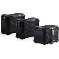 SW-Motech TRAX ADV Koffer-Komplettset schwarz BMW F850 GS ADV 20- SCHW. Aluminium
