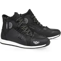 Ixon Freaky WP Schwarz Weiß Motorrad Schuhe Größe 40