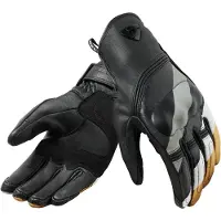 REV'IT! REV’IT! Rothill Damen Schwarz Ocher Gelb Handschuhe Größe S