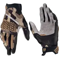 Leatt ADV X-Flow 7.5 Kurz Desert Hellbraun Schwarz Handschuhe Größe 2XL