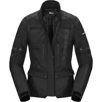 Spidi Traveler 3 Evo H2Out wasserdichte Damen Motorrad Textiljacke, schwarz, XL