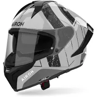 Airoh Matryx Scope Grau Schwarz Integralhelm Größe 2XL