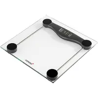Korona Olivia 74540 Elektronische Personenwaage, max. 180 kg Tragkraft, LCD-Infodisplay