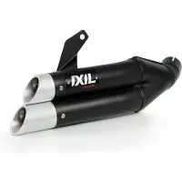 Ixil Hyperlow black XL Komplettanlage für YAMAHA MT-07, XSR 700, (Euro3+4)