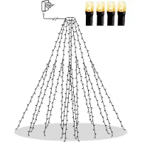 Star Trading 594-13-1, 360 Lampen, LED, Warmweiß, 1900 K, 7000 h, Draußen
