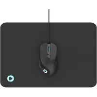 Platinet mouse PMOM010 + mouse pad, black (45571)