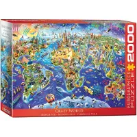 Eurographics Puzzle Crazy World 2000 Teile