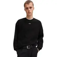 HUGO Sweatshirt Daposo 50511029 Schwarz Relaxed Fit