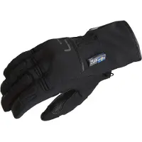 Lindstrands Lillmon Schwarz Grau Handschuhe Größe 8
