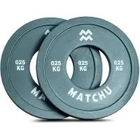 Matchu Sports - Mini Fractional Plates 0,25 kg 2er Set Hantelscheiben 50 mm 2x0,25