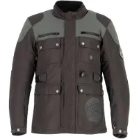 Helstons Desert wasserdichte Motorrad Textiljacke, braun/beige, L