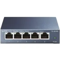 TP-LINK TL-SG105 Unmanaged Netzwerk-Switch Schwarzer Netzwerk-Switch