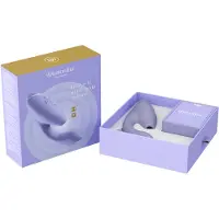 Womanizer Duo 2 Druckwellenstimulator mit G-Punkt Vibrationsarm lila 1 St