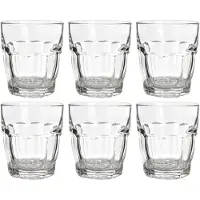 Bormioli Rocco Rocco Bormioli Trinkglas Rock Bar 27 cl Transparent 6 Stück