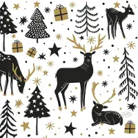 Duni Magic Winter 33 x 33 cm