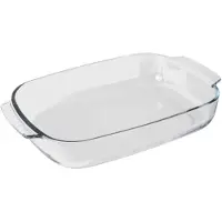 HGMD Lasagne-Auflaufform 3800 ML - Glas - Rechteckig - Auflaufform - Spülmaschinenfest