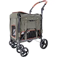 Ibiyaya InnoPet Gentle Giant Hundewagen faltbar 6 Räder für große Hunde bis 25 kg