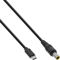 DeLOCK Notebook Ladekabel USB Type-C Stecker zu IBM 7,9 x 5,5 mm Stecker, 1,5 m, USB C, 7.9 x 5.5 mm, 20 V, 3 A