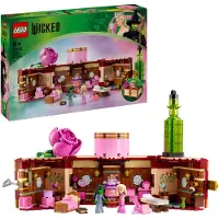 LEGO Wicked Glindas und Elphabas Schlafsaal, Fantasy-Modell zum Sammeln mit 2 Spielfiguren der Hexen von Oz, Geschenk für Mädchen und Jungen ab 8 Jahren, die Puppenhäuser lieben 75683
