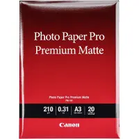 Canon PM-101 Pro Premium Druckerpapier A3 20 Blatt 210g/m² matt