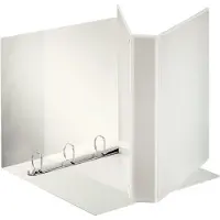 Esselte Panoramaringbind hvid A4-maxi. Ryg 45 mm 4 rings D-mekanisme