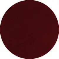 Adana Carpets Kurzflor Teppich Rund - Asa Rot Ø 120 cm