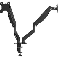 vidaXL Doppel-Monitorarm für Max 27 Zoll Gasfeder 20 kg