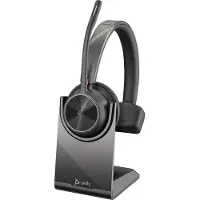 HP Voyager 4310 USB-C Headset +BT700 Dongle, für Microsoft Teams , Verkabelt & Kabellos, Büro/Callcenter, 20 - 20000 Hz, 122 g, Kopfhörer, Schwarz