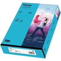 OVOL Farbiges Kopierpapier tecno colors, DIN A3, 80 g/m², blau, 500 Blatt