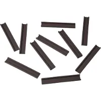 Ultradex Magnetschiene Braun 6 x 0,95 cm 10 Stück