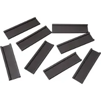 Ultradex Magnetschiene Braun 7 x 2 cm 8 Stück