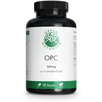 Heilpflanzenwohl GmbH GREEN NATURALS OPC 1000 mg aus Traubenkern-Extrakt 180 St
