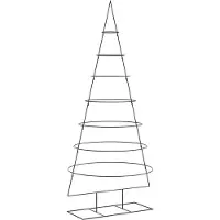 vidaXL | Metall Weihnachtsbaum | 210 cm Pulverbeschichteter Stahl