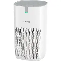 Auronic Luftreiniger Fresh Pro mit HEPA 13 Filter, Ionisator und Aktivkohlefilter - Räume bis 65m² - CADR-Wert von 300m³/h - Air Purifier - Weiß
