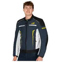 FASTWAY T-2212 Motorrad Teamjacke M unisex Polyestergewebe blau, M